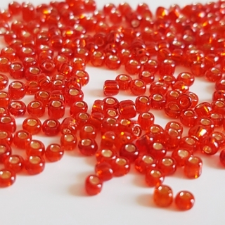 Rokajl s průtahem, 2mm, červená, 50g