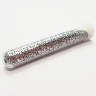 Glitry v tubě, stříbrná, 7g