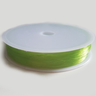 Pruženka kulatá, 0,4-0,6 mm, zelená, 15-18m